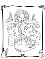 coloriage noel disney de winnie